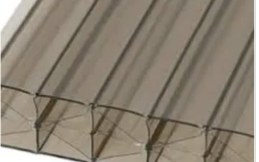 Bronze tinted multiwall polycarbonate sheet