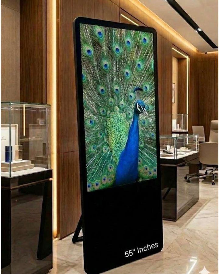 Aaloka large-format standee